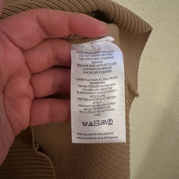 By Anthropologie Mock-Neck Mini Dress NWT XS - Picture 7 of 8